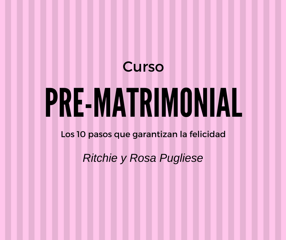 CURSO PRE-MATRIMONIAL